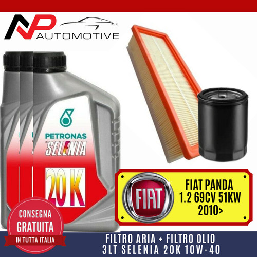 Kit tagliando fiat panda 2 - kit,