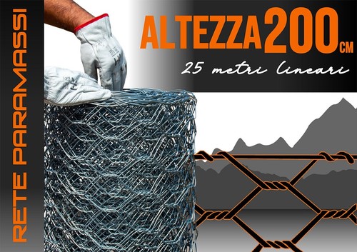 Rete paramassi altezza - ,