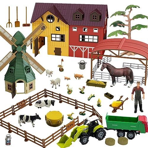 Farm toy playset set - farm,