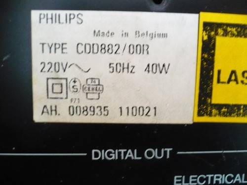 Philips cdd 882 - philips,