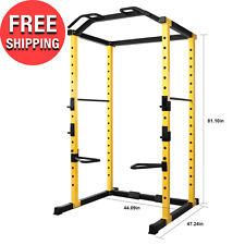 Power Cage Home Gym Squat Rack Lat Pull 1000 libbre con barre dip sollevamento pesi corpo
