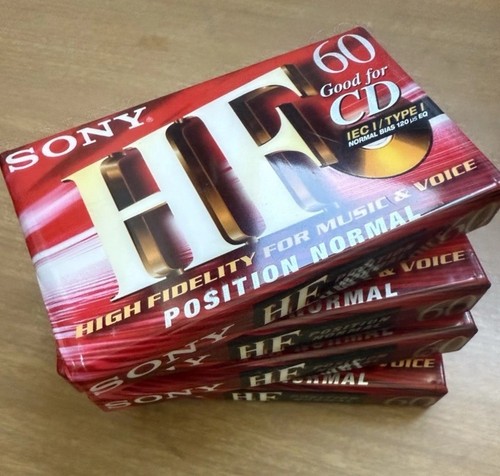 Audiocassette sony 60 - sony, hf