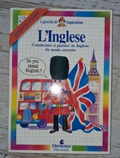 GIOCO DA TAVOLO L'INGLESE I GIOCHI DI SAPIENTINO CLEMENTONI COMPLETO VINTAGE