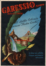 CARTOLINA GARESSIO CUNEO