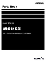 Komatsu AFE47-CX 730E Dump