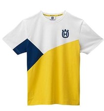 T-shirt Husqvarna asimmetrica