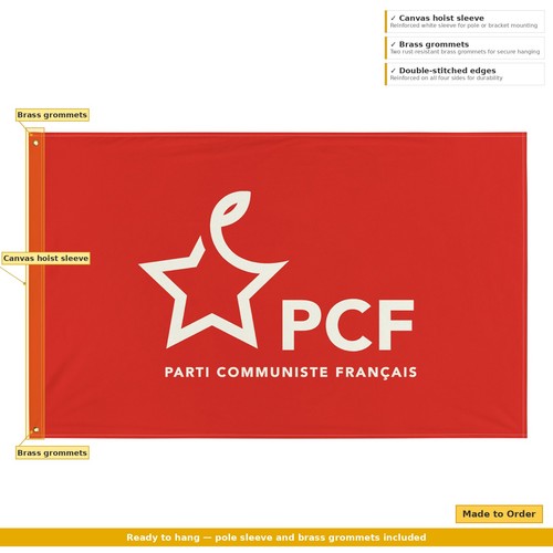 Bandiera partito comunista - bandiera,