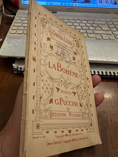 Boheme musica puccini - la, di