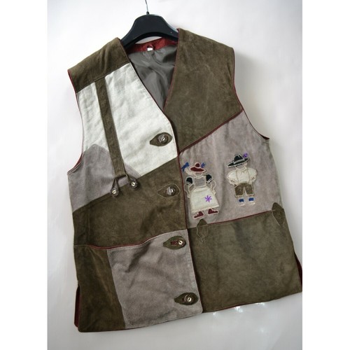 Gilet pelle 46 - gilet, donna