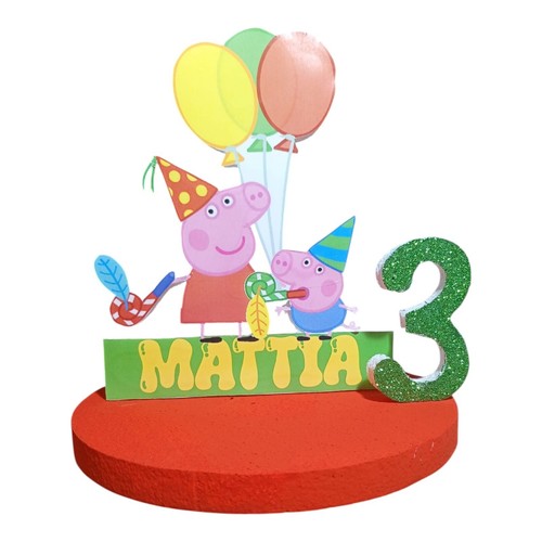 Sagoma peppa pig - peppa, 3d