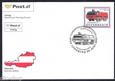 AUSTRIA 1 BUSTA PRIMO GIORNO FDC VEICOLO DEI POMPIERI AUTOMOBILE MACCHINA 2003