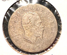 Italy 1863 T BN 2 lire KN 6a.2