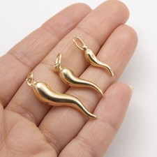 Cornicello Charm In Argento