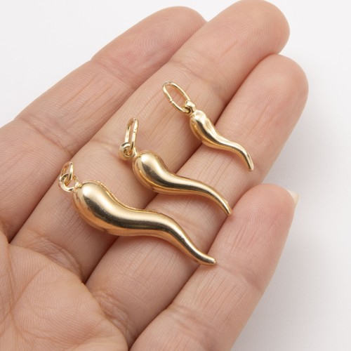 Cornicello charm argento - charm,