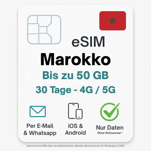 Marocco esim tariffa - esim, dati