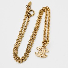 CHANEL CC Logo Catena Collana