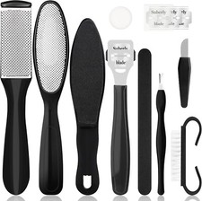 Kit Pedicure, 10 in 1 Raspa