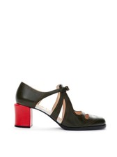 Décolleté Derby in Pelle