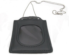 Porta placca Vega in pelle con