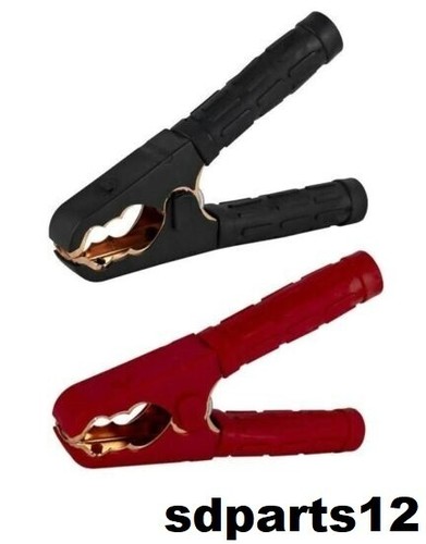 Coppia clip per test elettrici - per,