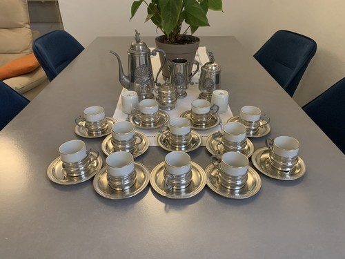 Servizio caffe peltro da - caffe, 95%