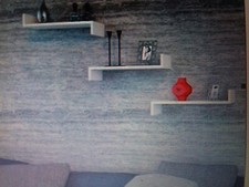 1 Mensola Ixia Bianco Moderno