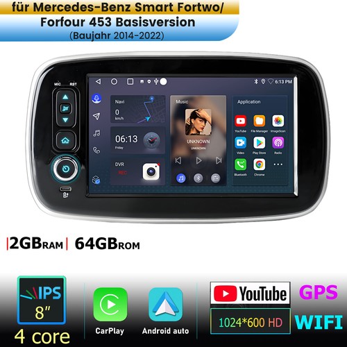 Per smart forfour fortwo - fortwo, 453