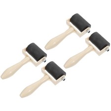  4 pezzi rullo rullo in gomma rullo rullo rullo rullo portatile rullo di