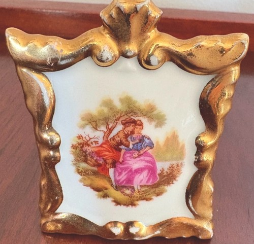 Limoges porcelain miniature - limoges,