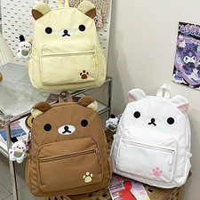 Zaino Rilakkuma Donna Anime Orso Studente Borsa Scuola Ragazze Ragazzi Viaggio Sport