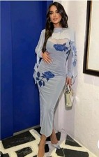 ZARA ABITO IN TULLE STAMPATO