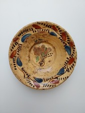 Antico piatto da parete in