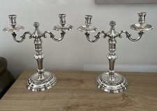 CANDELABBRI IN ARGENTO '800