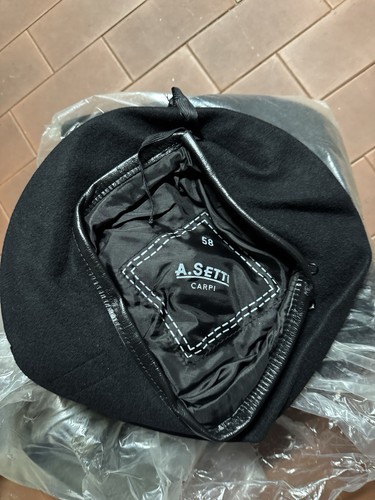 Basco militare nero - basco,