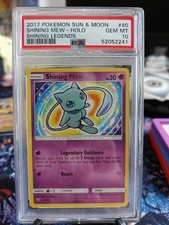 Pokémon Card TCG Shining Mew Holo Shining Legends  40/73 PSA 10