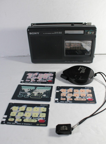 Sony icf sw800 2 bande - fm, sw