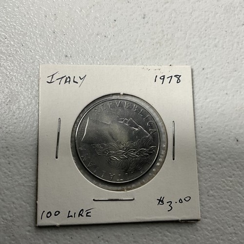 1978 italy 100 lire coin - lire,