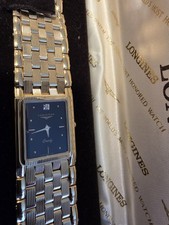 Longines Gold Plated & Diamond