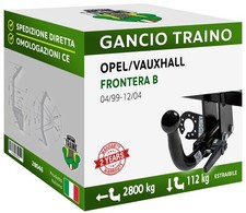 Gancio Orizzontale Estraibile