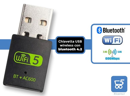 Adattatore usb wifi dual band - wifi,
