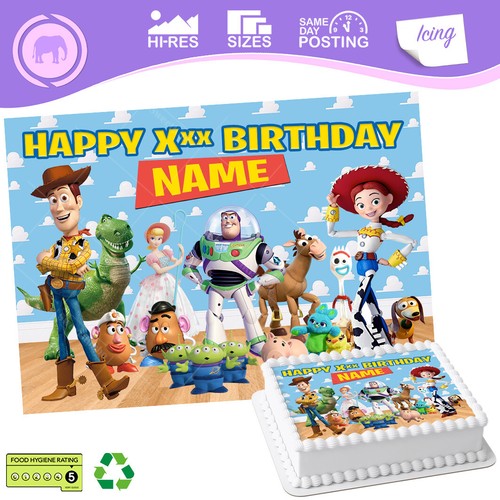 Toy story cake topper - story,