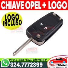 Guscio chiave telecomando opel - chiave,