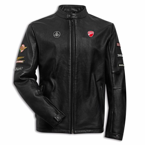 Giacca moto pelle uomo - pelle, da