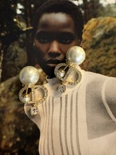 Orecchini DIOR CD Tribali Oro