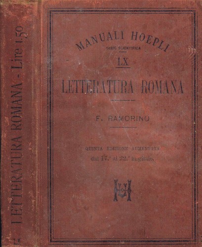 Letteratura romana felice - letteratura, .