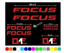 Kit adesivi in vinile per tuning telaio bici da strada mtb FOCUS 01E