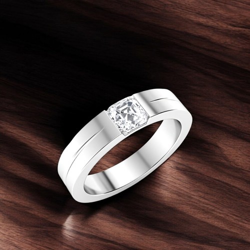 Anello uomo oro bianco - uomo,