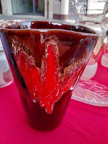 Vaso ceramica vallauris - vaso,