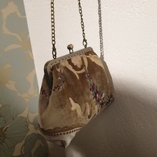 Borsa Handmade, vintage, broccato, fatta a mano, artigianale E Made In Italy