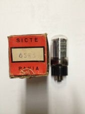 TUBO VALVOLA 6SR5 SICTE ITALIA NUOVA ORIGINALE